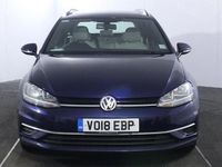 Used VW Golf VII SE 125 HP (91 kW) 2018 Blue Estate