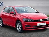Used VW Polo SE 95 HP (69 kW) 2019 Red Hatchback