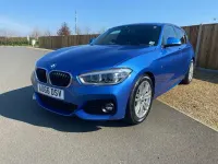 Used BMW 118 Sport Line 150 HP (110 kW) 2016 Blue Hatchback