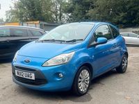 Used Ford Ka Zetec 2012 Blue Hatchback