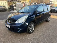Used Nissan Note N-TEC 2012 Blue Hatchback