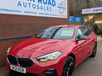 Begagnad BMW 218 Sport Line 2021 Röd Sportkupé