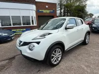 Używany Nissan Juke Acenta 2015 Biały SUV