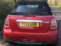 Used Mini Cooper Cabriolet 122 HP (89 kW) 2013 Red Cabriolet