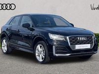 Used Audi Q2 S-Line 150 HP (110 kW) 2018 Mythos black, metallic SUV