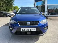 Used Seat Arona SE Technology 95 HP (69 kW) 2018 Blue SUV