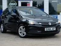 Used Vauxhall Astra Design Edition 2016 Black Estate
