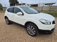 Used Nissan Qashqai Tekna 117 HP (86 kW) 2012 White SUV