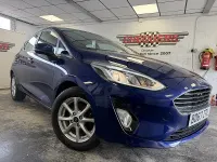 Usado Ford Fiesta Zetec 100 HP (73 kW) 2017 Azul Citadino