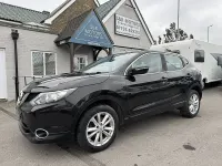 Używany Nissan Qashqai Acenta 2014 Czarny SUV