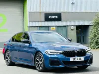 Used BMW 520 M Sport 2021 Blue Sedan