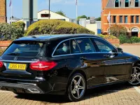 Used Mercedes C220 AMG line 2015 Black Estate