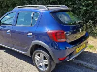 Used Dacia Sandero Ambiance 90 HP (66 kW) 2017 Blue Hatchback