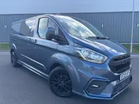 Used Ford Transit Custom Limited 130 HP (95 kW) 2022 Blue Van