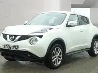 Used Nissan Juke N-Connecta 117 HP (86 kW) 2016 White SUV