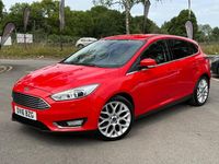 Used Ford Focus Titanium X 182 HP (133 kW) 2016 Red Hatchback