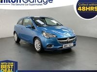 Used Vauxhall Corsa Comfort 90 HP (66 kW) 2018 Blue Hatchback