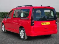 New VW Caddy Maxi 2026 Cherry red MPV