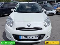 Used Nissan Micra Acenta 2012 White Hatchback