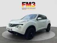Used Nissan Juke Acenta 117 HP (86 kW) 2013 White SUV