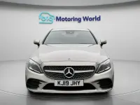 Used Mercedes C300 AMG line 245 HP (180 kW) 2019 Silver Coupe