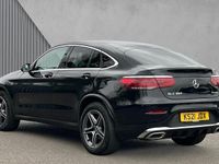 Used Mercedes GLC300 AMG line 258 HP (189 kW) 2021 Obsidian black metallic Coupe