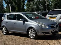 Used Vauxhall Corsa Design Edition 2009 Silver Hatchback