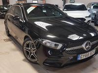 Used Mercedes A200 AMG line 163 HP (119 kW) 2018 Black Hatchback