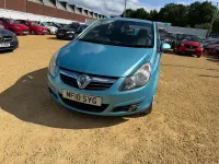Used Vauxhall Corsa 100 HP (73 kW) 2010 Blue Hatchback