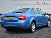 Used Skoda Octavia SE 116 HP (85 kW) 2018 Blue Hatchback