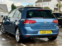 Used VW Golf VII GT 150 HP (110 kW) 2016 Blue Hatchback