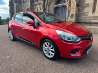 Used Renault Clio Dynamique 75 HP (55 kW) 2017 Red Hatchback