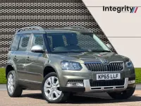 Used Skoda Yeti SE L 110 HP (80 kW) 2015 Green SUV