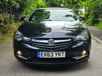 Used Vauxhall Cascada Elite 140 HP (102 kW) 2013 Black Cabriolet