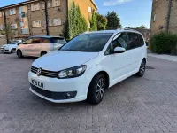 Used VW Touran Highline 2016 White MPV