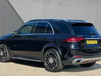 Used Mercedes GLE450 AMG line 367 HP (269 kW) 2022 Obsidian black metallic SUV