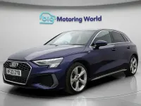 Used Audi A3 Sportback S-Line 110 HP (80 kW) 2023 Blue Hatchback