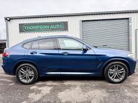 Used BMW X4 M Sport 190 HP (139 kW) 2020 Blue SUV