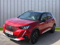 Used Peugeot e-2008 Premium 98 kW (134 HP) 2021 Red SUV
