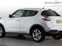 Used Nissan Juke Acenta 113 HP (83 kW) 2016 White SUV