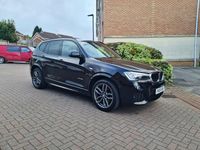 Used BMW X3 M Sport 190 HP (139 kW) 2016 Black SUV