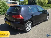Used VW Golf VII Match 105 HP (77 kW) 2014 Black Hatchback