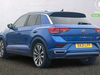 Used VW T-Roc R-line 150 HP (110 kW) 2020 Blue SUV