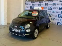 Used Fiat 500 Lounge 69 HP (50 kW) 2017 Black Hatchback
