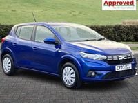 Used Dacia Sandero Expression 91 HP (66 kW) 2023 Blue Hatchback