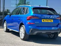 Used Skoda Kamiq SE L 115 HP (84 kW) 2024 Race blue metallic SUV