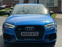Used Audi RS3 400 HP (294 kW) 2017 Blue Sedan
