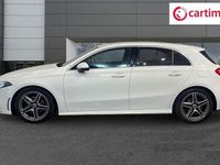Used Mercedes A180 AMG line 136 HP (100 kW) 2019 White Hatchback