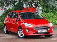 Used Ford Fiesta Zetec 100 HP (73 kW) 2019 Red Hatchback