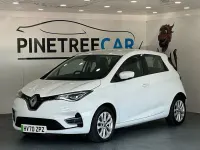 Używany Renault Zoe Iconic 100 kW (136 KM) 2020 Biały Hatchback